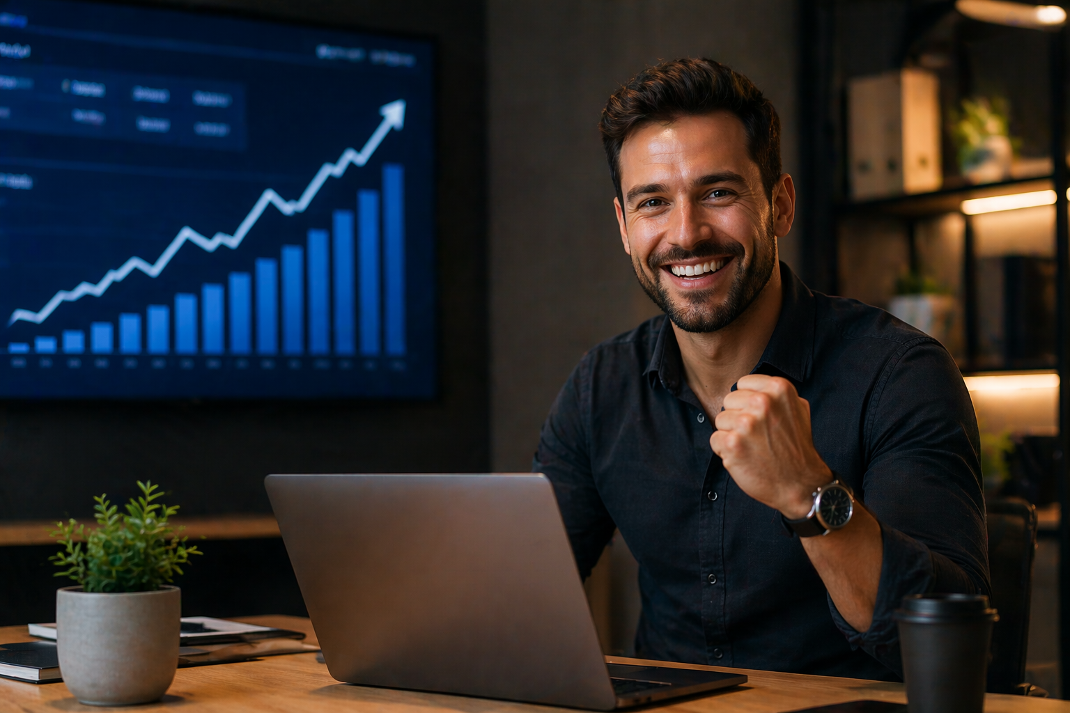 digital marketing performance analytics chart